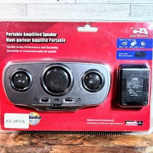 Portable Amplidied Speaker • Quality Audio Performance & Durability  •